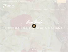 Tablet Screenshot of barello.com.br